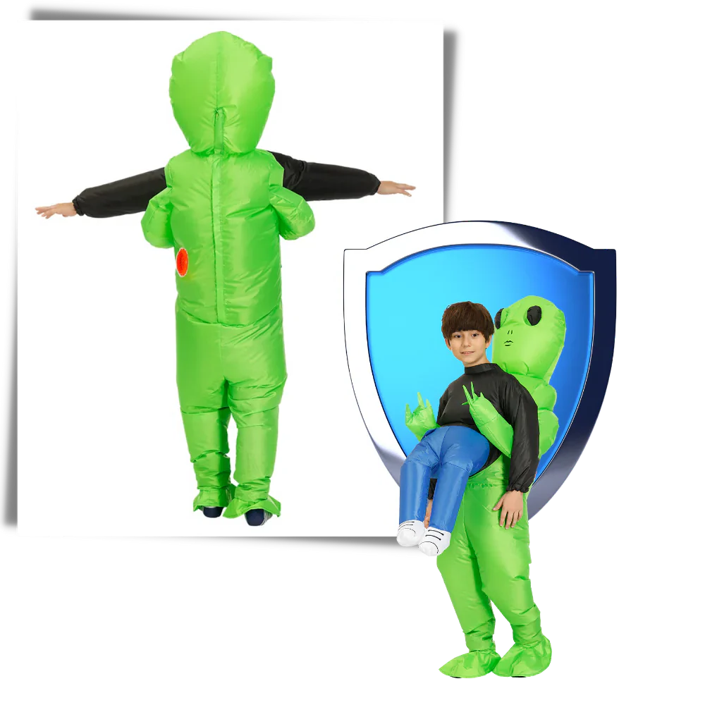 Skanto | Oppblåsbar Alien Kostyme