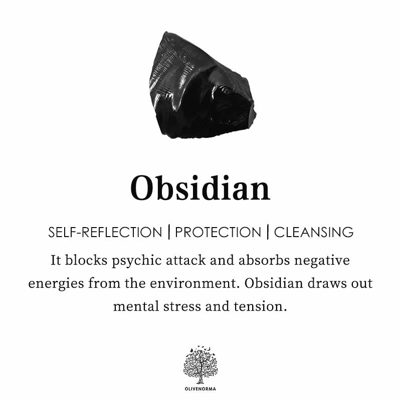 Skanto | Obsidian Krystallkule Dekorasjon