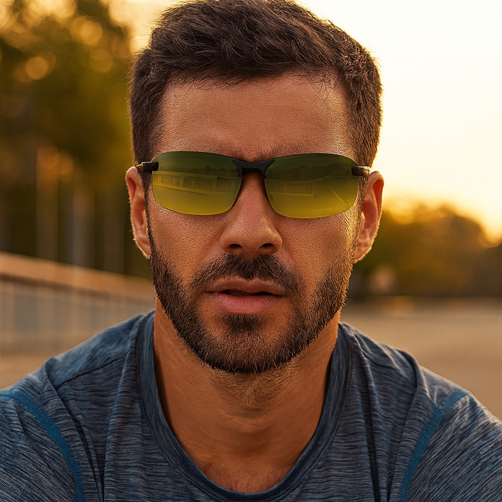 Polariserte fotokrom Sportsonnenbrille