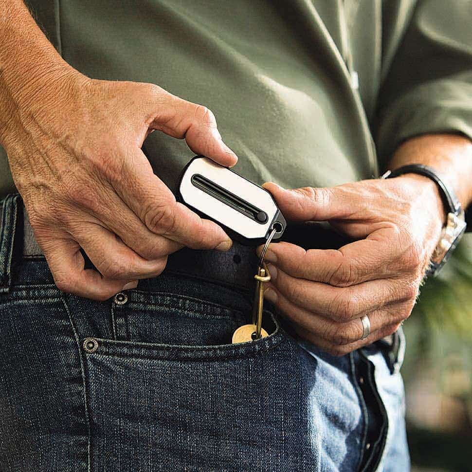 Nøkkelring Leserbriller – Ultradynamiske Sammenleggbare Leserbriller med Etui | Skanto