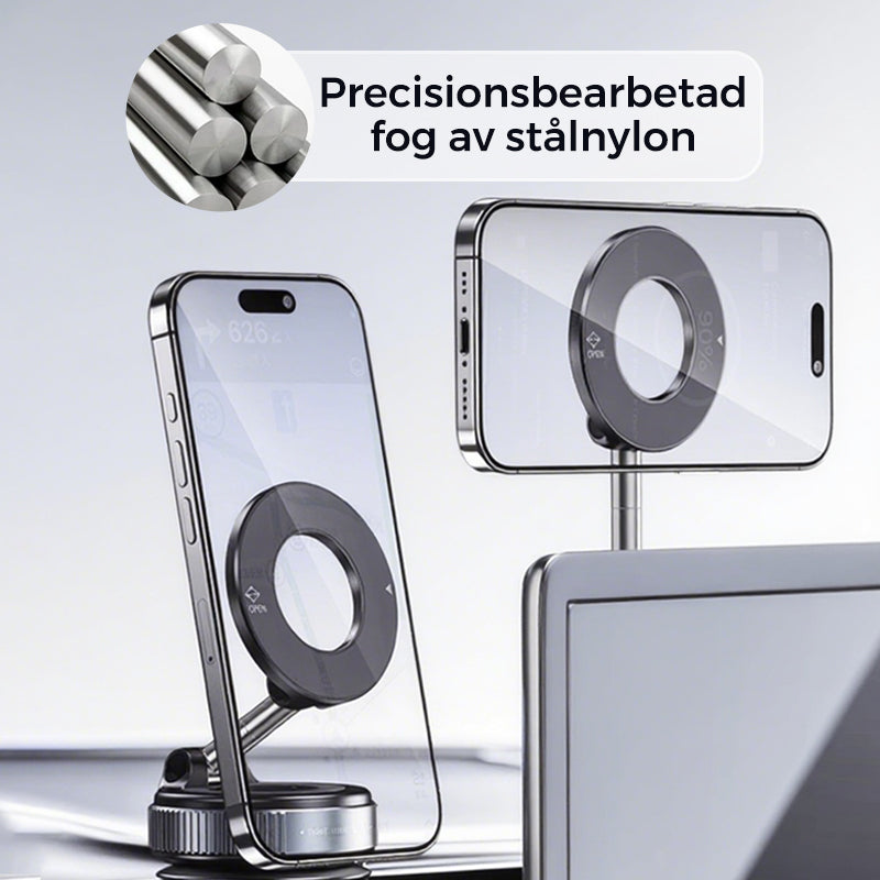 LumaTrust Magnetisk Bil Telefonholder med Vakuum Sugekraft | Skanto
