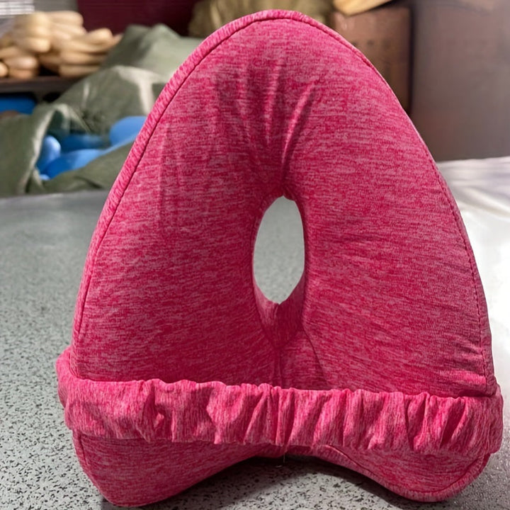 Ergonomisk knestøtte for side-sovende – Støttende minneskum med Washae-cover
