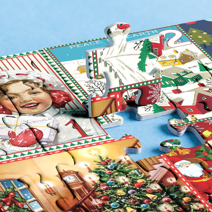 Skanto | Jule Adventskalender Puslespill Spill 1000 Biter