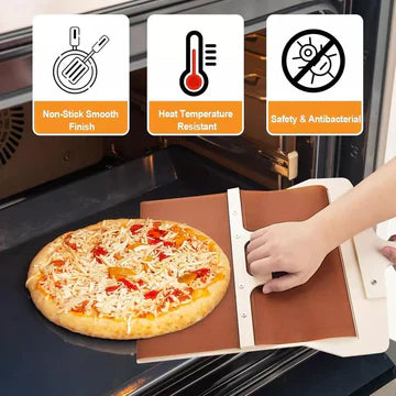 Gleitender Pizzaschieber – Pizza einfach umsetzen und servieren