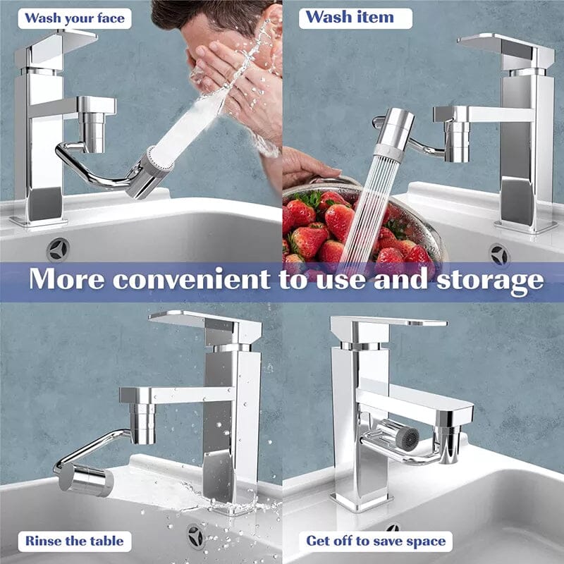 Skanto | FlexSplash - Premium 1080° roterbar kran for presis vannekontroll