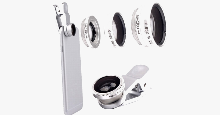 Skanto | Universell Foto Klem Linse - Din Fotografi Spesialist – Fest en linse til telefonen din for bedre bilder!