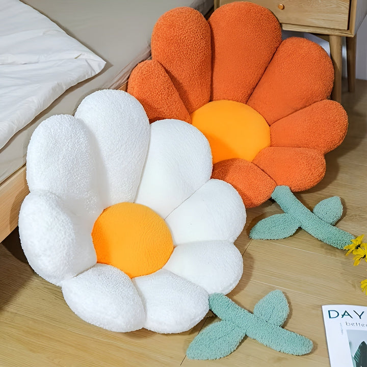 Blomsterpute – Myk og koselig | Dekorativ gulvpute til sofa, soverom og stue