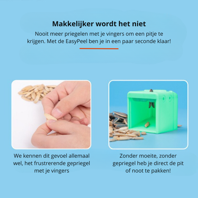EasyPeel – Effektiv solsikkefrøskalling uten problemer Skanto