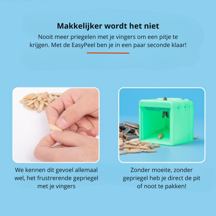 EasyPeel – Effektiv solsikkefrøskalling uten problemer Skanto