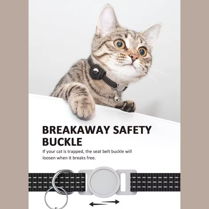 Skanto | Katt- og hundesikkerhetssett – Smart hunde- og katte tracker med reflekskrage