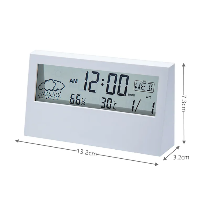 Minimalistisk digitalklokke