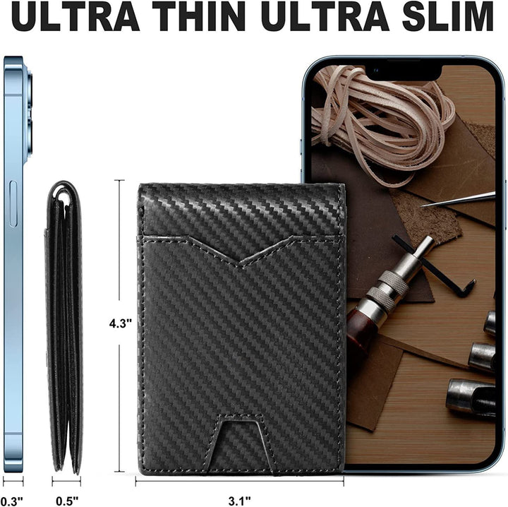 Skanto | Herre Slim Lommebok RFID Blokkering