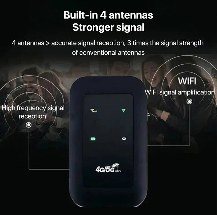 Skanto | Bærbar 5G Mobilruter – Raskt og Pålitelige Internett På Farten