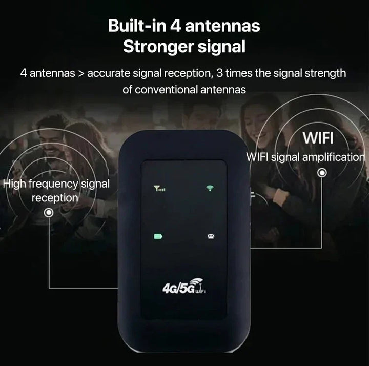 Skanto | Bærbar 5G Mobilruter – Raskt og Pålitelige Internett På Farten