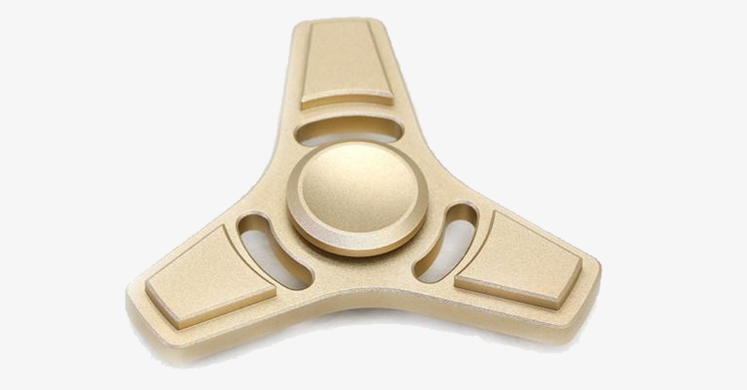 Skanto | Metallisk Finger Fidget Tri Spinner