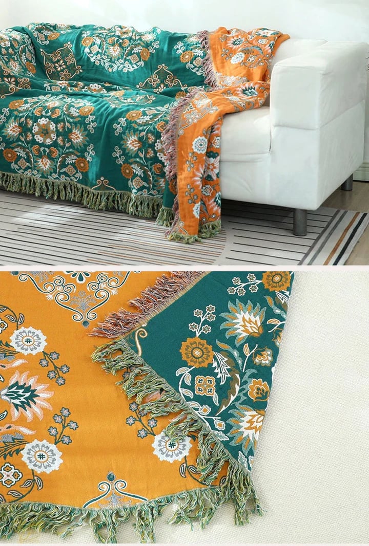 Skanto | Cotton Queen Sengdekke Sofa Teppe