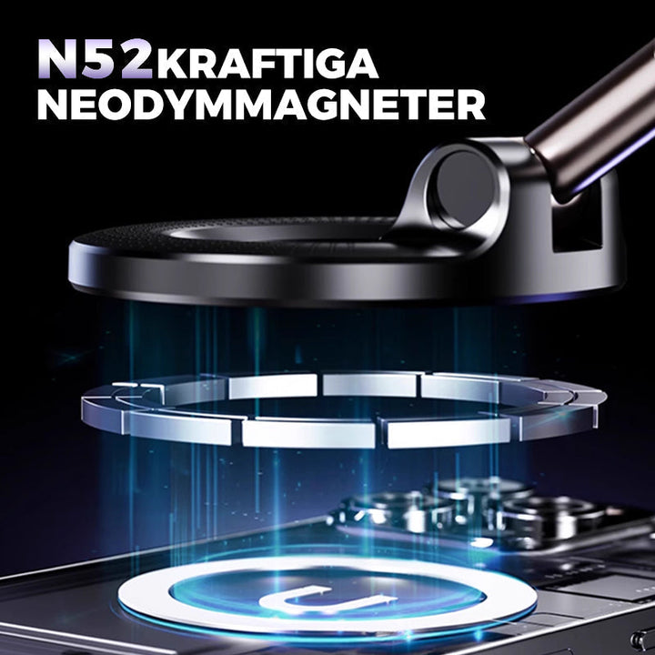 LumaTrust Magnetisk Bil Telefonholder med Vakuum Sugekraft | Skanto