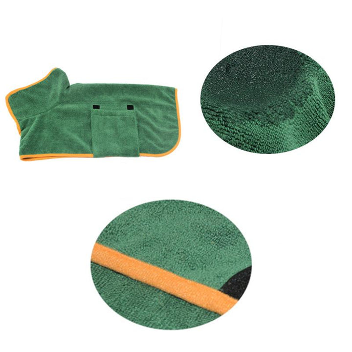CozyPaws Kåpe - Luksuriøs Absorberende Hundejakke Skanto