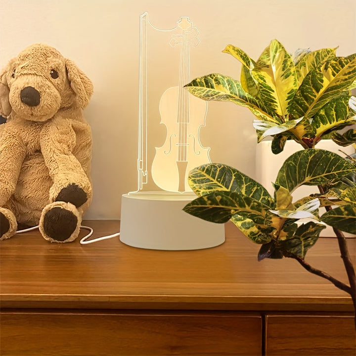 Skanto | MelodyGlow - Elegant Cello Spherical Lamp