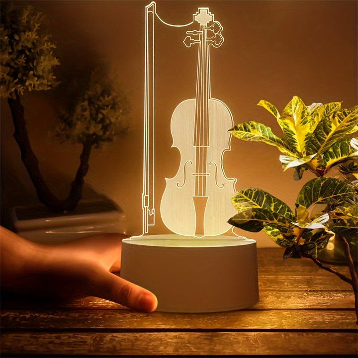 Skanto | MelodyGlow - Elegant Cello Spherical Lamp