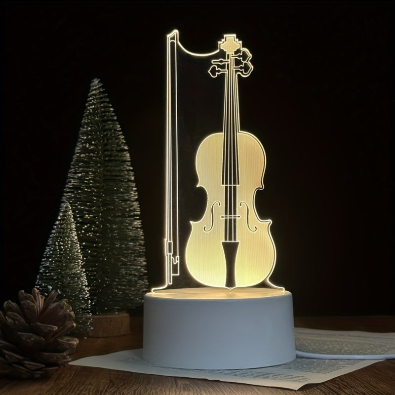 Skanto | MelodyGlow - Elegant Cello Spherical Lamp