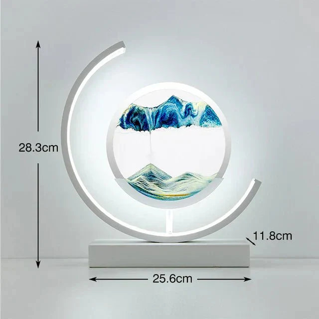 Skanto | LumiDune - Luksus 3D LED Lampe - Blændende Atmosfære - Unik Design
