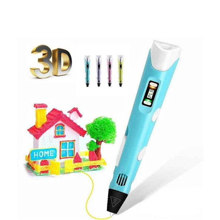 Skanto | ColorPoint 3D Penn – Kreativ Tegne Penn for Barn med 20 Farger Filament