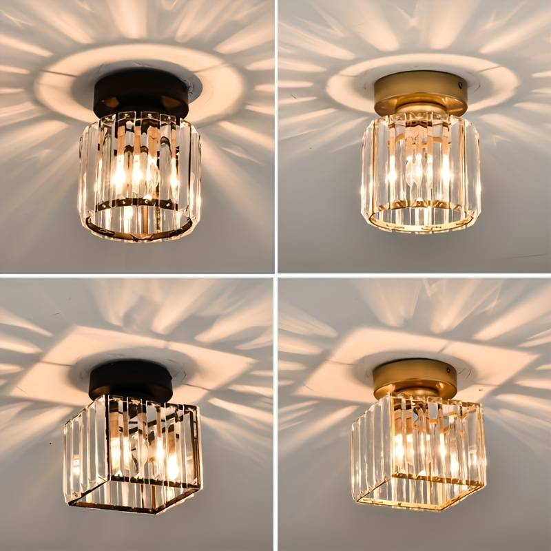 Moderne Krystalltaklampe - CrystalGlow | Skanto