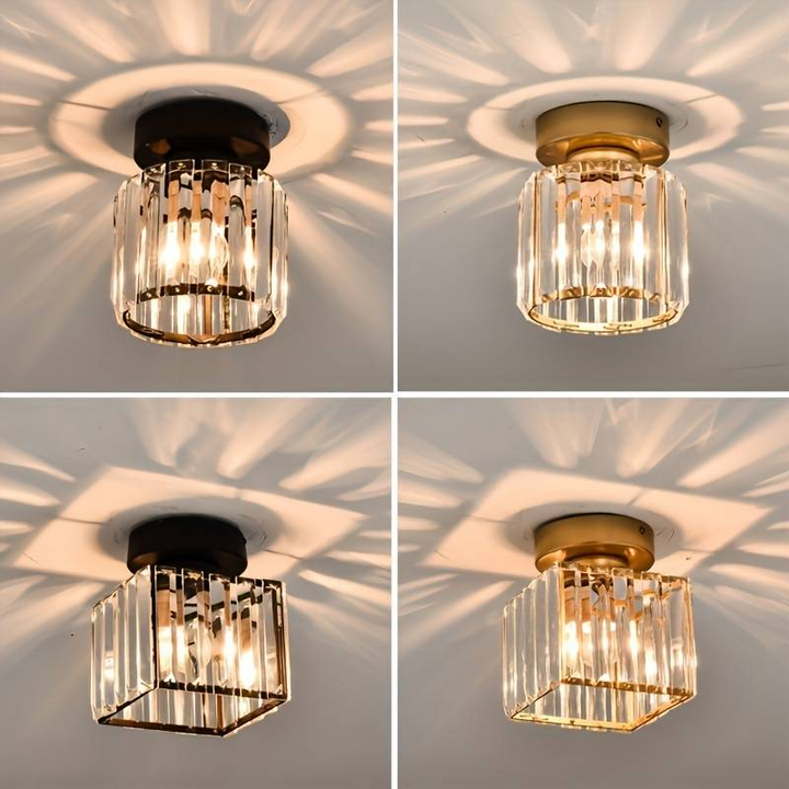 Moderne Krystalltaklampe - CrystalGlow | Skanto