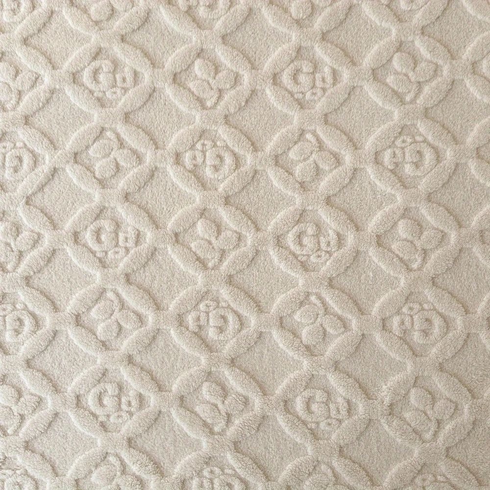 Skanto | Bladbroderi Fleece Vinterteppe