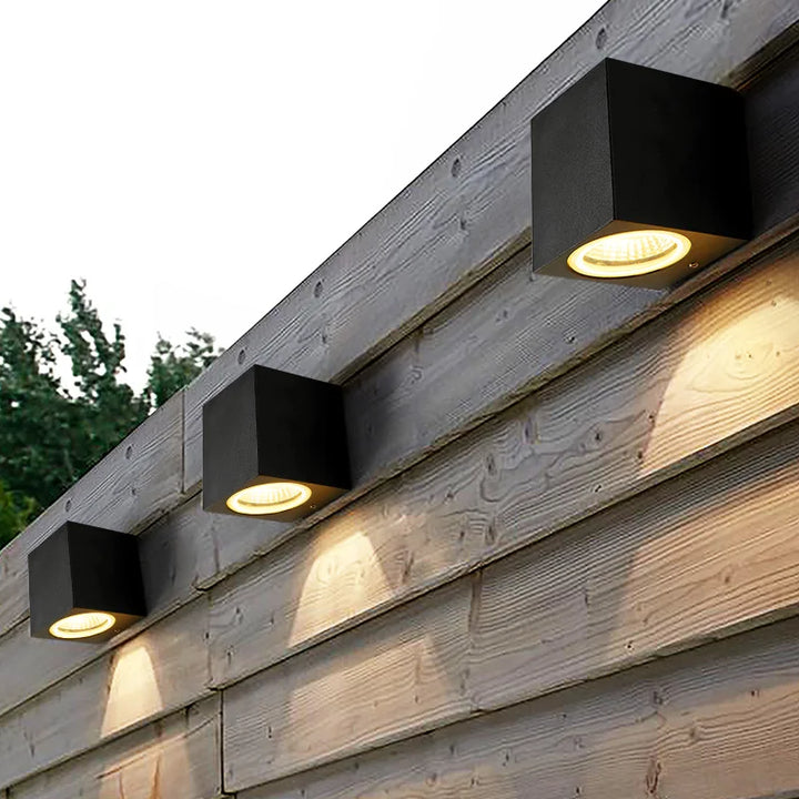 Skanto | Moderne Utendørs Vegglampe LED Svart