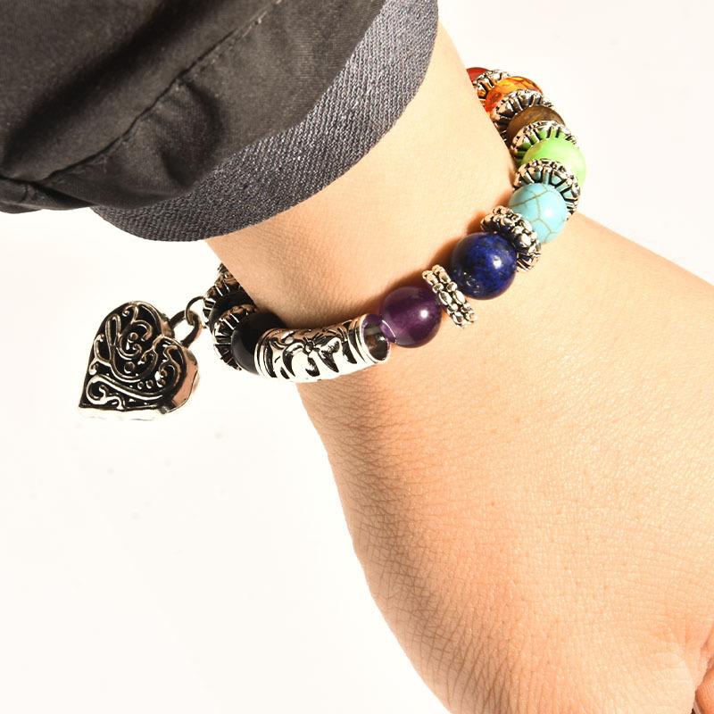 Skanto | Hjerte Charm Armbånd for Kvinner