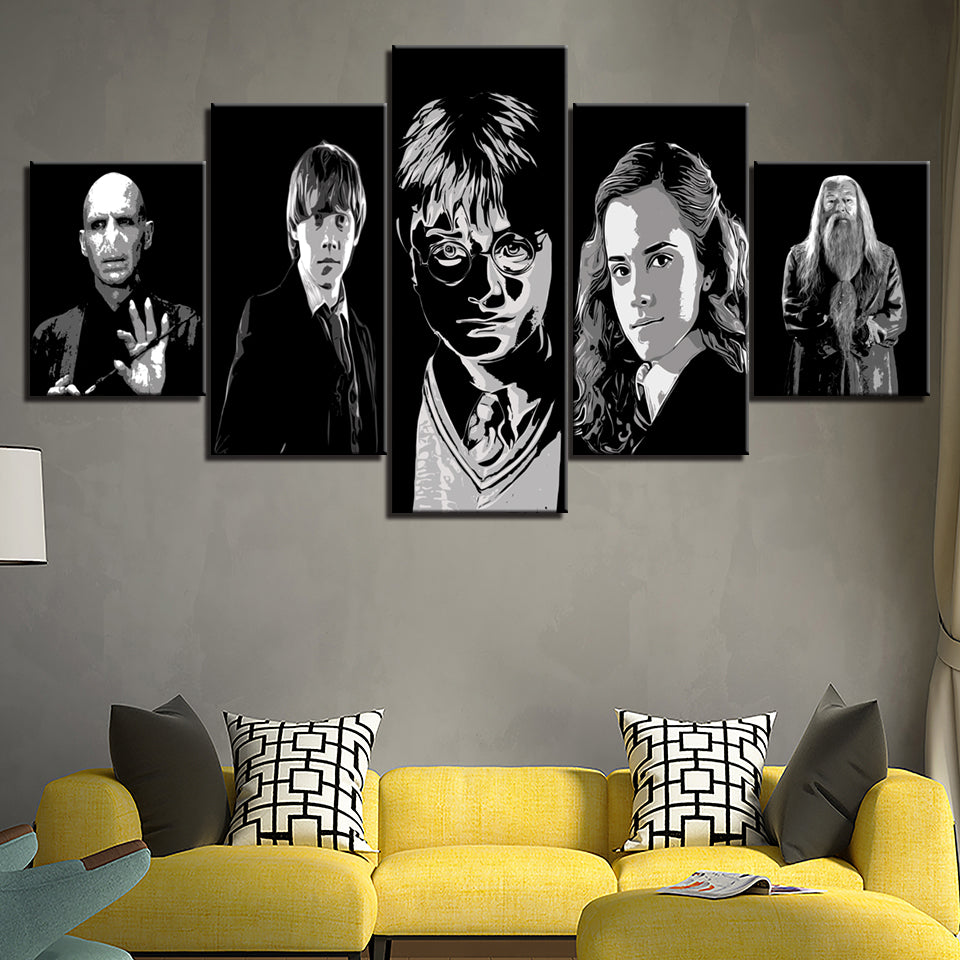 Harry Potter - Lærred Veggkunst Maleri