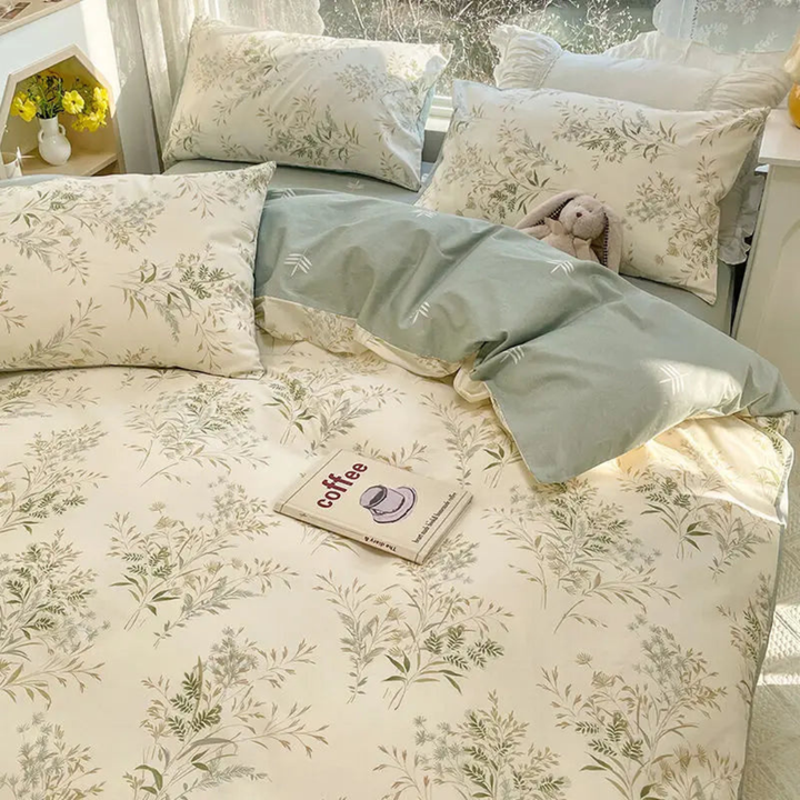 Skanto | Myk Floral Dyne Trekk for Elegant Soverom Dekor