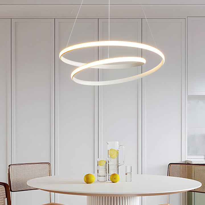 Skanto | Moderne dimbar LED-lampe - Høydejusterbar taklampe til spisestue og stue