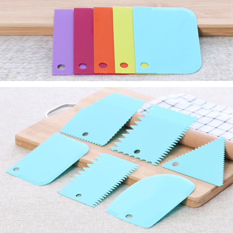 Cake Scraper Edge Decorating Set (6 PCS) | Skanto