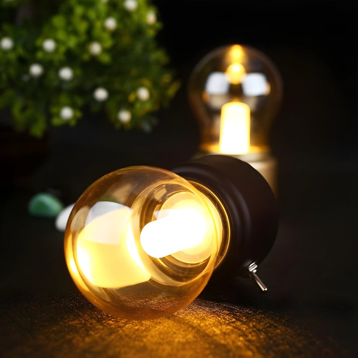 Frendorf | Bærbar Retro Bordlampe - LumiRetro