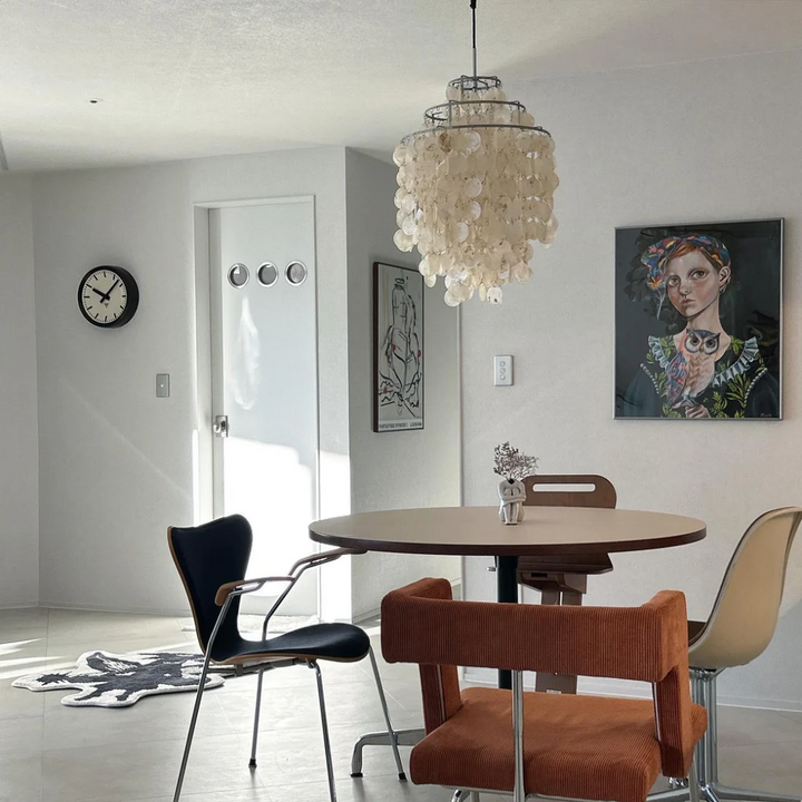 Skanto | Stilig vintage lampe med skjell og kystatmosfære