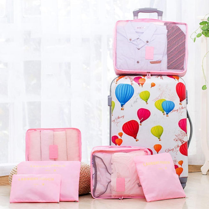 Skanto | Reiseklær Oppbevaringsbag (1 Sett, 6 Deler)