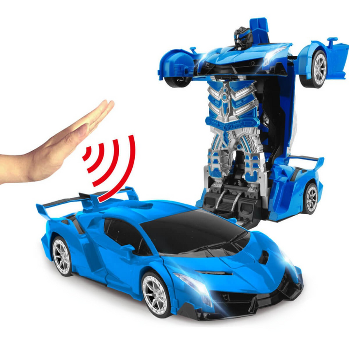 Skanto | Fjernstyrt Transformerende Robotbil Leketøy