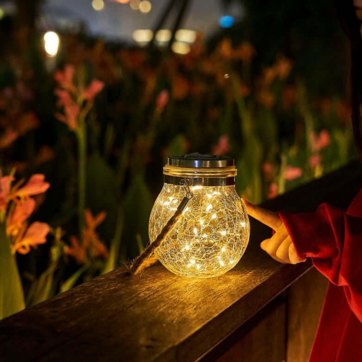 Knust Glass Solar Light Skanto