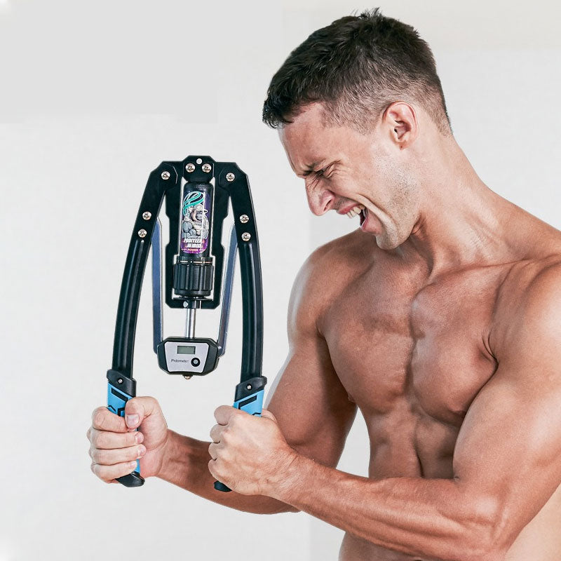 Skanto | Justerbar hydraulisk armstyrketrenoer (med LED-teller)
