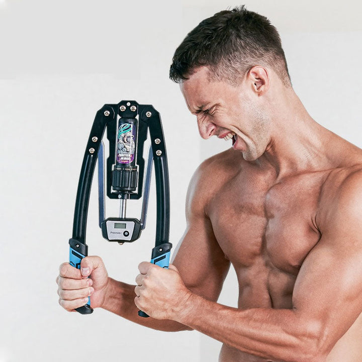 Skanto | Justerbar hydraulisk armstyrketrenoer (med LED-teller)