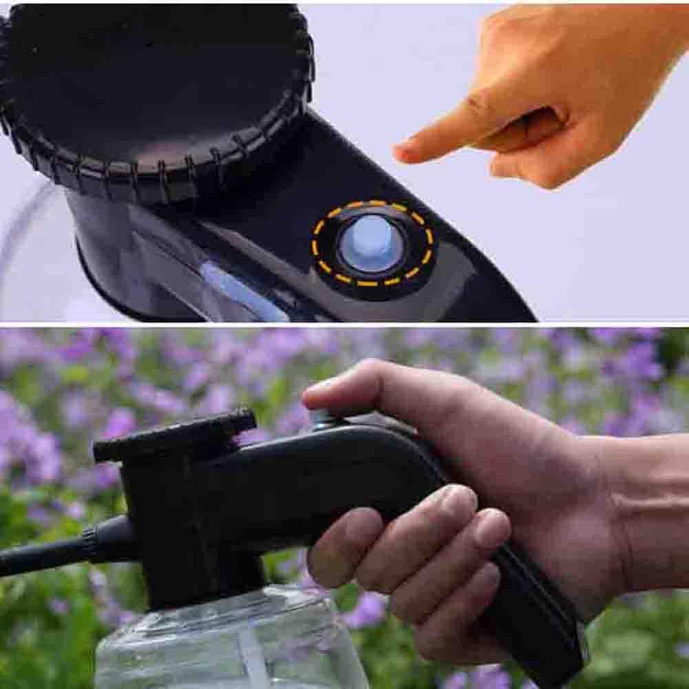 Skanto | Automatisk Elektrisk Trykk Sprayer for Hage og Plantepleie med Justerbart Sprøytehode