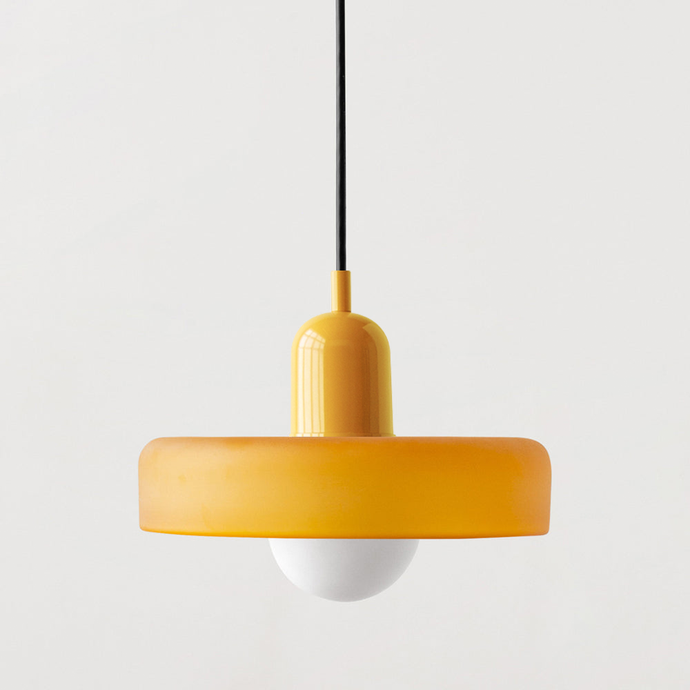 Fargerik Bauhaus-Stil Pendellampe - StiloGlas | Skanto