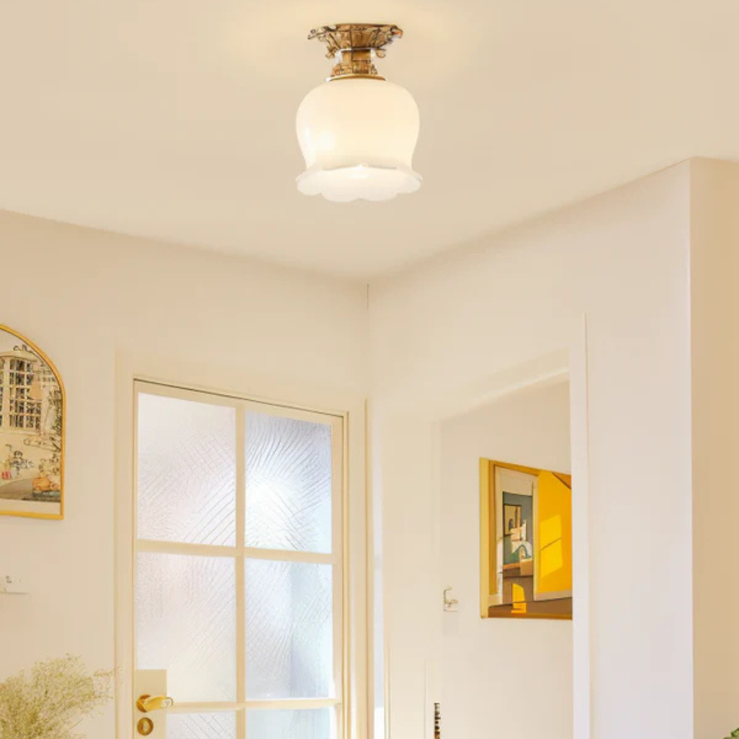 Skanto | Vintage Taklampe i blomsterform