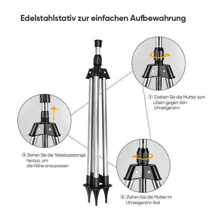 Automatisk roterende stativsprinkler | Skanto
