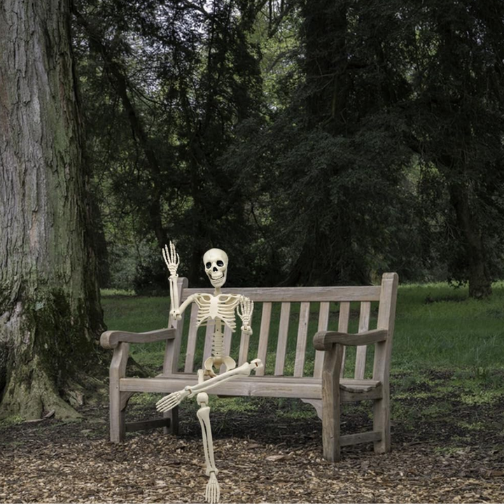 Helkropp Skelet Halloween Dekorasjon – Garantert Skremmende, Morsomt for Alle Skanto