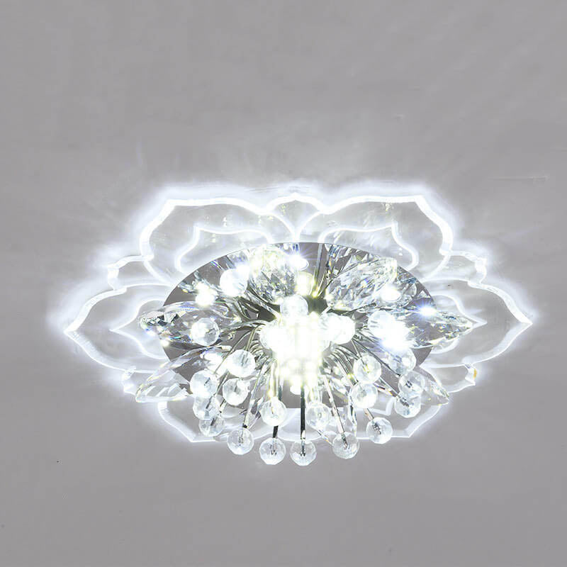 Karnz GlowPetal | LED krystall stift lampe | Blomstform, RGB Fargeveksling & energieffektiv