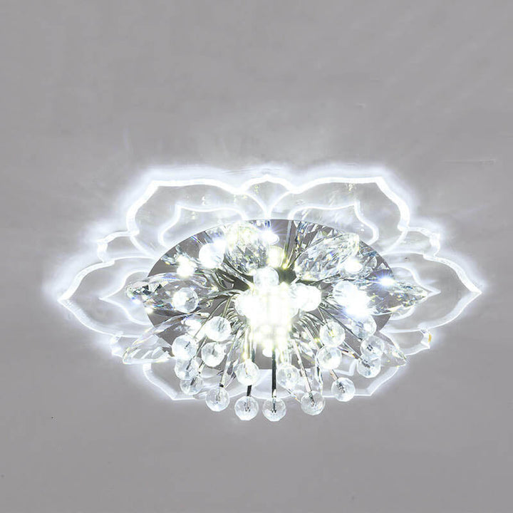 Karnz GlowPetal | LED krystall stift lampe | Blomstform, RGB Fargeveksling & energieffektiv